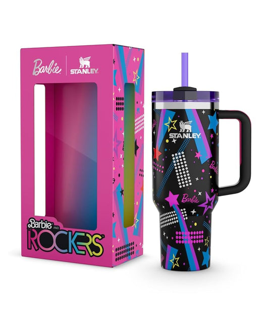 Barbie Rock Stanley Quencher H2.0 Tumbler 1180 ml Flask