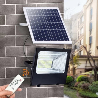 Elmorinuo 200W LED Solar Flood light Solar Light Set