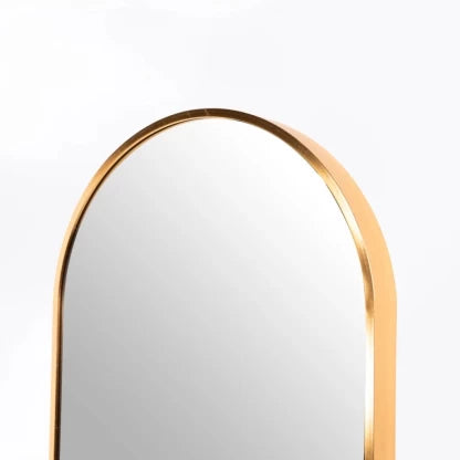 Elmorinuo Gold Decorative Mirror (Circular)