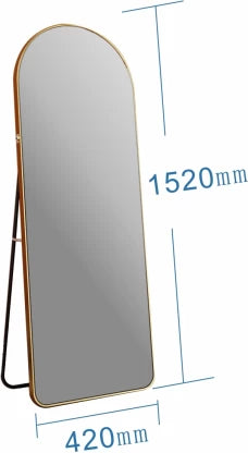Elmorinuo Decorative Mirror (Semi Curved)