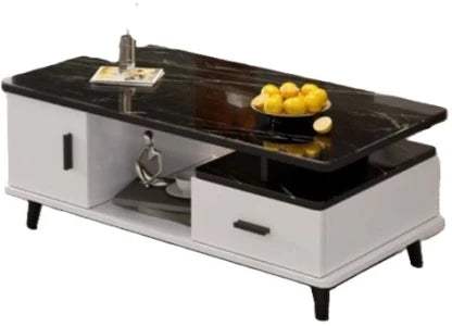 Elmorinuo Coffee Table Solid Wood Side Table