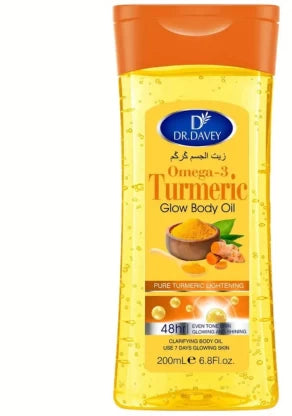 Dr Davey Omega-3 Turmeric Glow Brightening Oil  (200 ml)