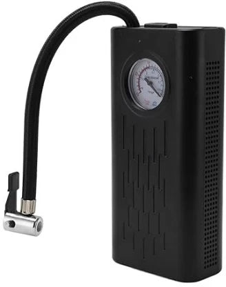 Elmorinuo AS-50965 Rechargeable Electric Cordless Air Pump Bicycle, Motorcycle Pump  (Black)