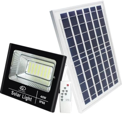 SMTE 40W LED Solar Flood Lamp Solar Light Set