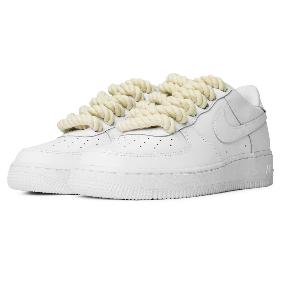 Nike Airforce 1 With Rope Laces
