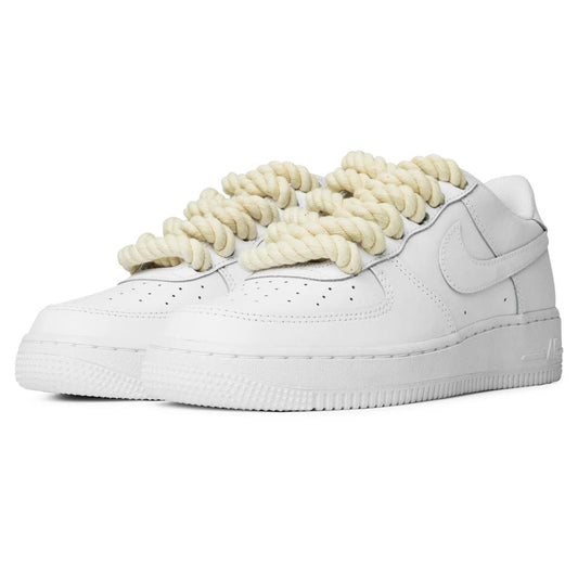 Nike Airforce 1 With Rope Laces