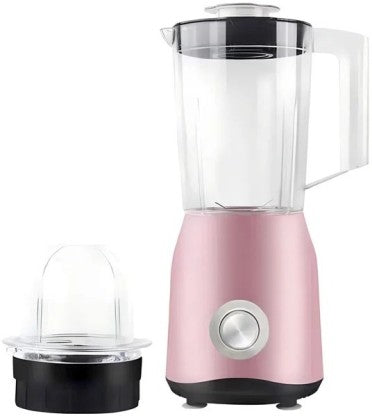 Elmorinuo Smoothie,Jug Blender, Multifunction Juicer Blender 1500 W Juicer Mixer Grinder (1 Jar, Pink)
