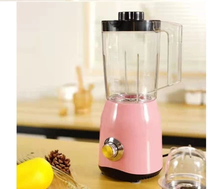 Elmorinuo Smoothie,Jug Blender, Multifunction Juicer Blender 1500 W Juicer Mixer Grinder (1 Jar, Pink)