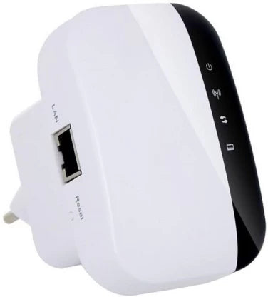 Wifi Repeater 300 Mbps WiFi Range Extender (White, Quad Band)